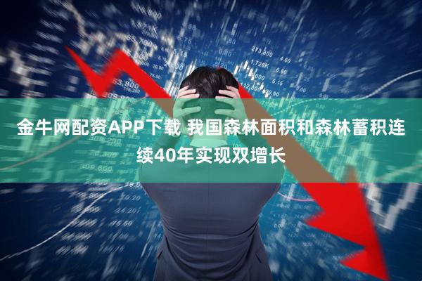 金牛网配资APP下载 我国森林面积和森林蓄积连续40年实现双增长